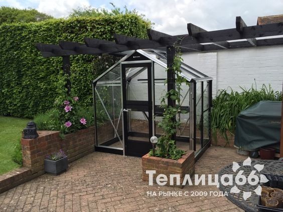 Теплица Juliana Compact Aluminium, ширина 2,24 метра